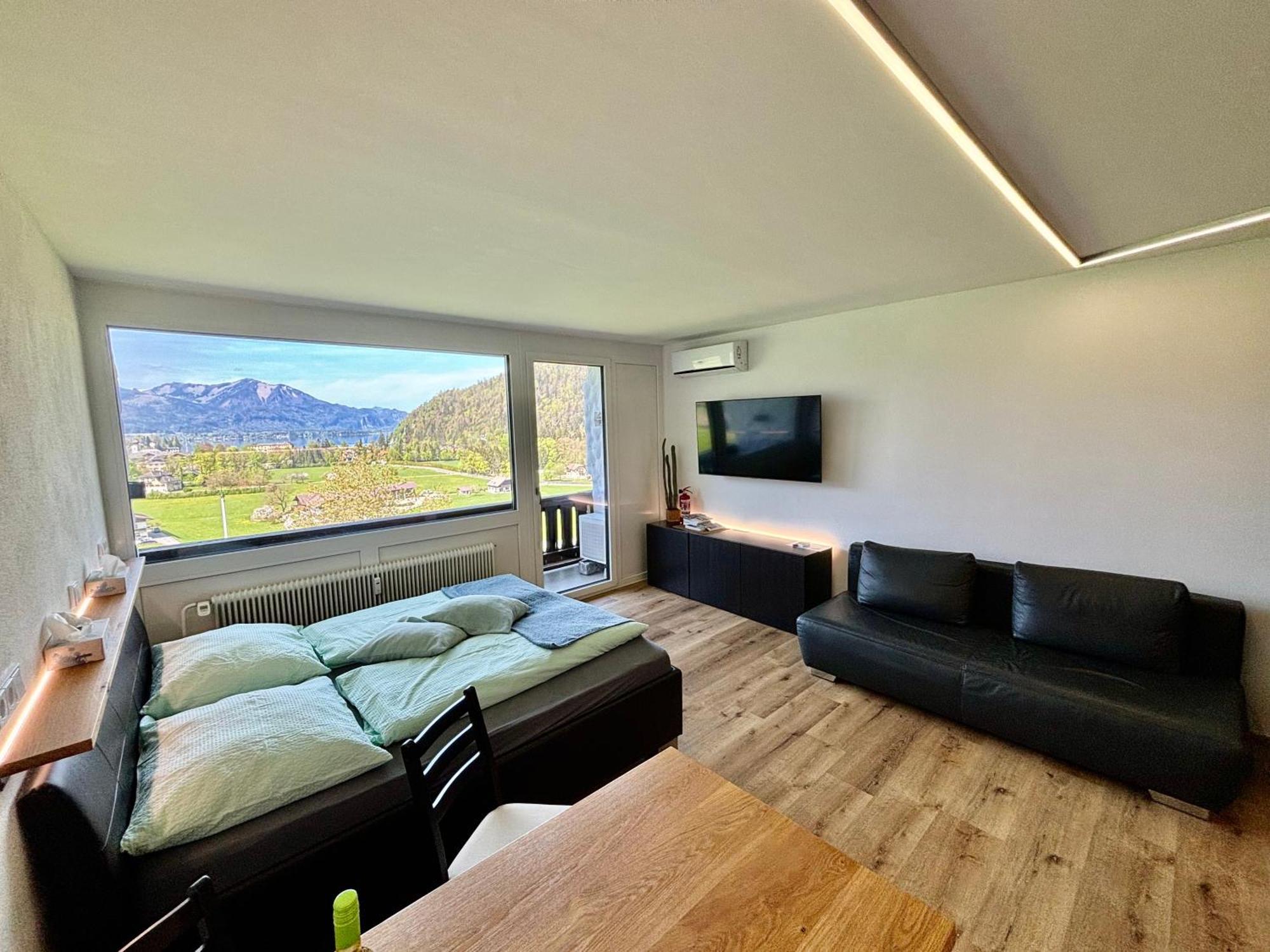 Wolfgangsee Seeblickplatzl Strobl Exterior foto