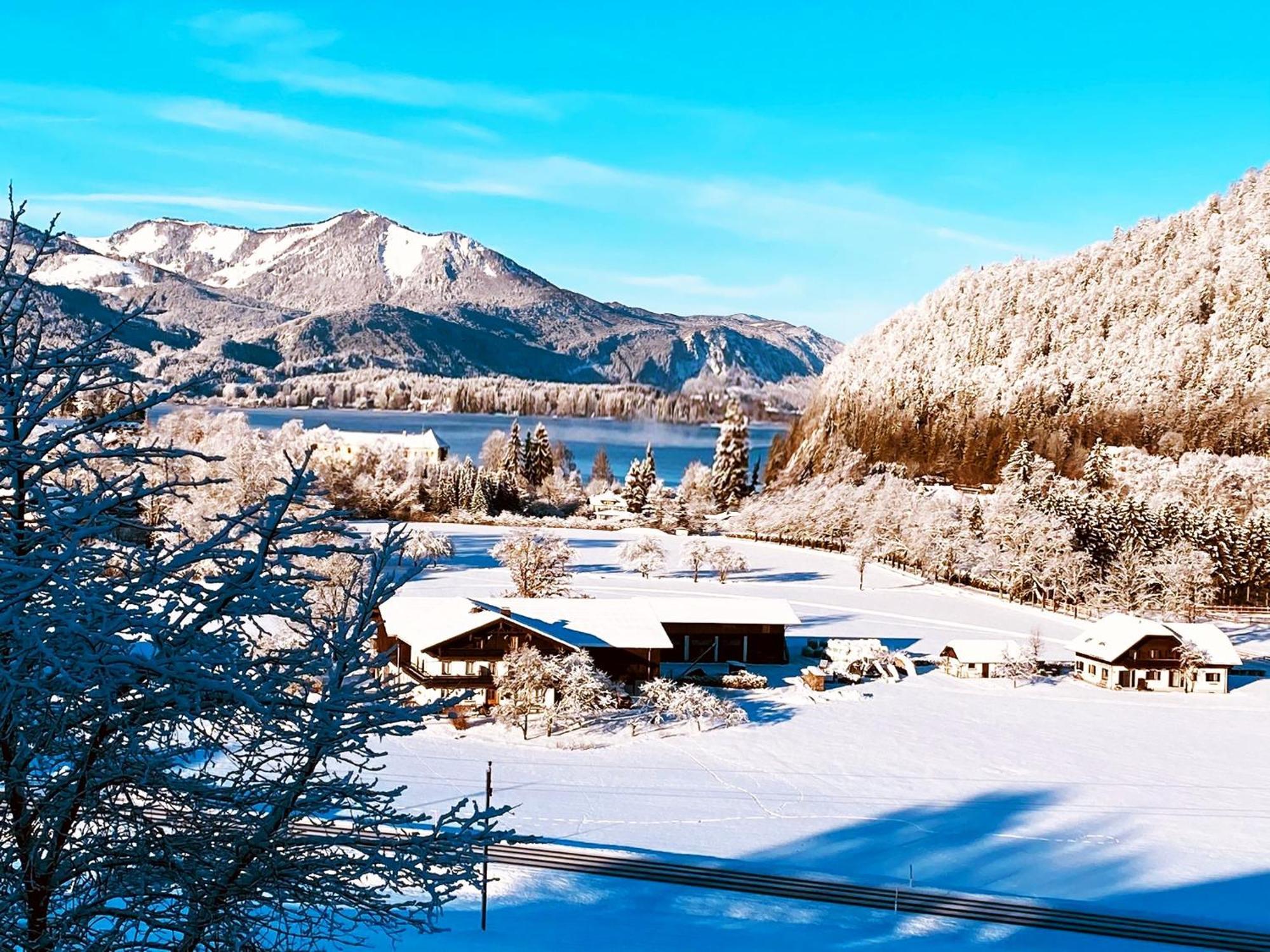 Wolfgangsee Seeblickplatzl Strobl Exterior foto