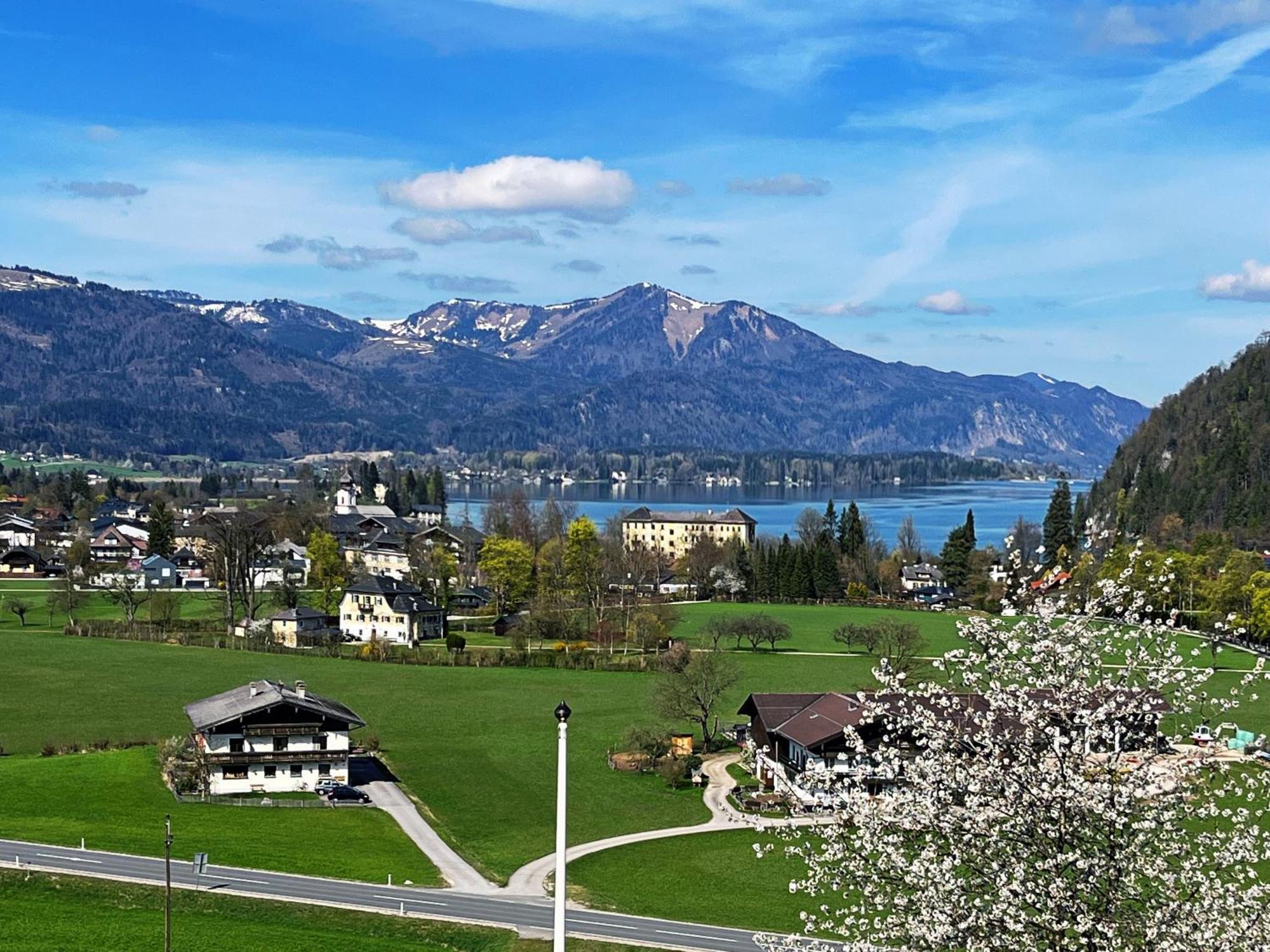 Wolfgangsee Seeblickplatzl Strobl Exterior foto